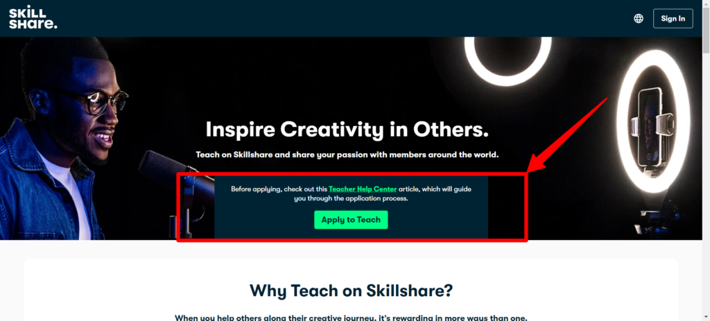 Skillshare Teacher
